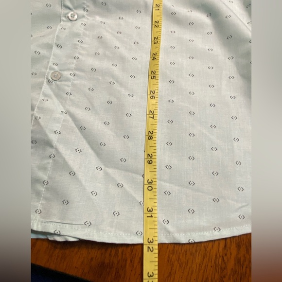 Molokai Surf Club short sleeve button-down shirt.  Size XXL.  Mint green - Picture 11 of 12